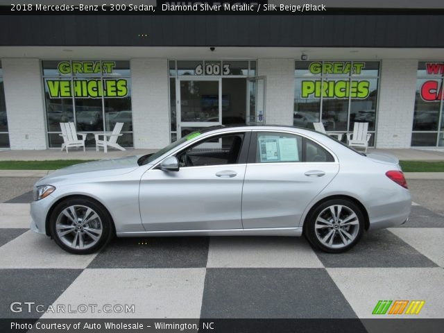 2018 Mercedes-Benz C 300 Sedan in Diamond Silver Metallic