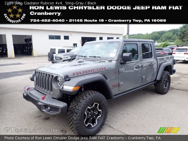 2020 Jeep Gladiator Rubicon 4x4 in Sting-Gray