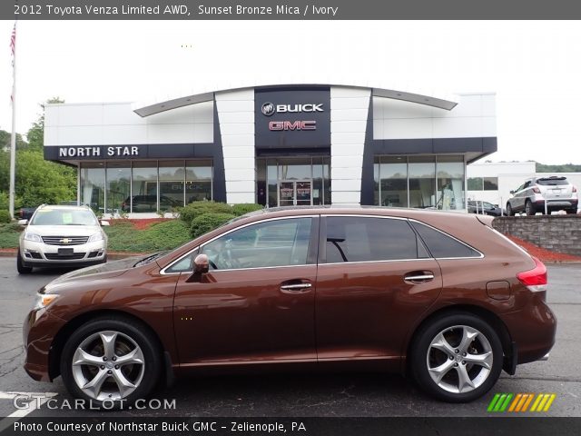 2012 Toyota Venza Limited AWD in Sunset Bronze Mica