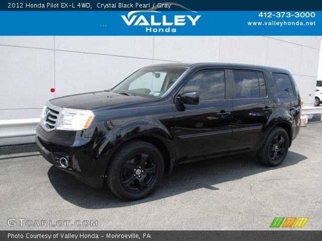 2012 Honda Pilot EX-L 4WD in Crystal Black Pearl