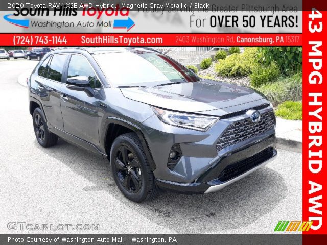 2020 Toyota RAV4 XSE AWD Hybrid in Magnetic Gray Metallic