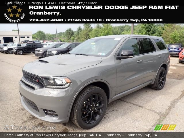 2020 Dodge Durango GT AWD in Destroyer Gray