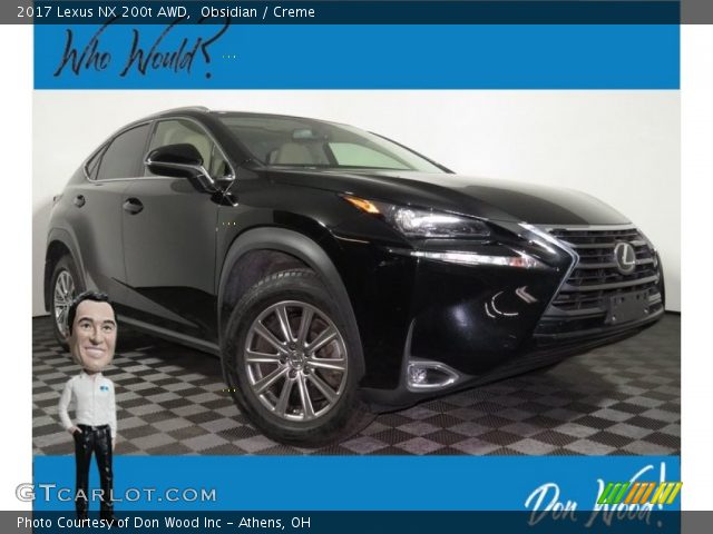 2017 Lexus NX 200t AWD in Obsidian