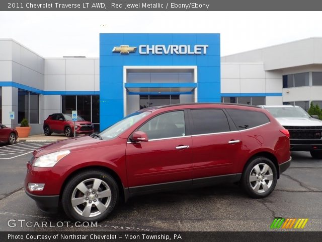 2011 Chevrolet Traverse LT AWD in Red Jewel Metallic