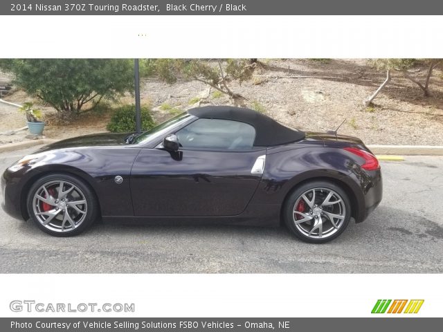 2014 Nissan 370Z Touring Roadster in Black Cherry