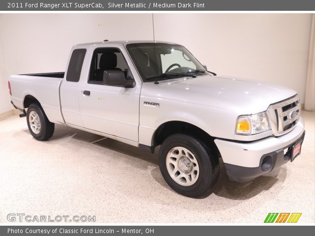 2011 Ford Ranger XLT SuperCab in Silver Metallic