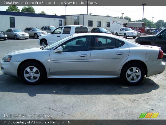 2008 Pontiac Grand Prix Sedan in Liquid Silver Metallic