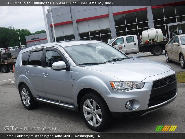 2012 Mitsubishi Outlander GT S AWD in Cool Silver Metallic