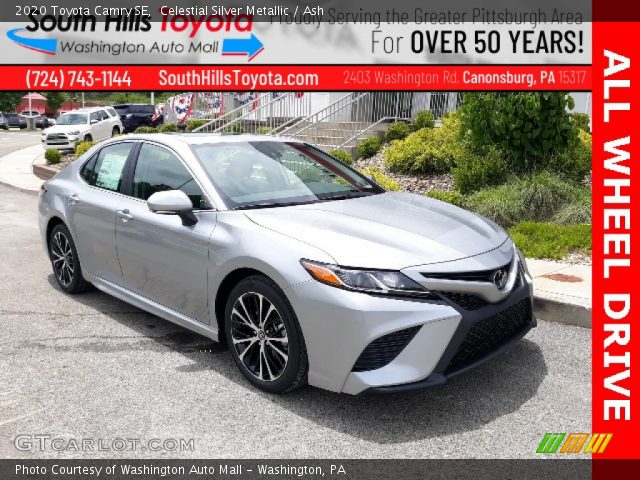 2020 Toyota Camry SE in Celestial Silver Metallic