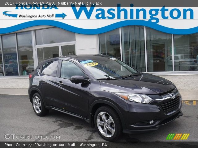 2017 Honda HR-V EX AWD in Mulberry Metallic