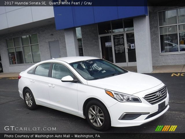 2017 Hyundai Sonata SE in Quartz White Pearl