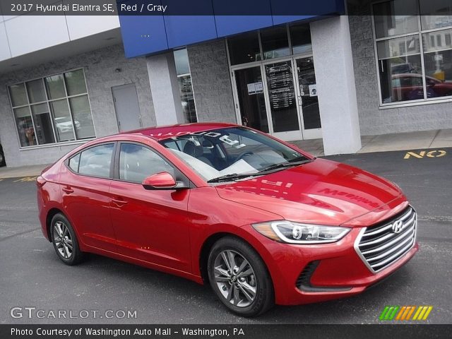 2017 Hyundai Elantra SE in Red