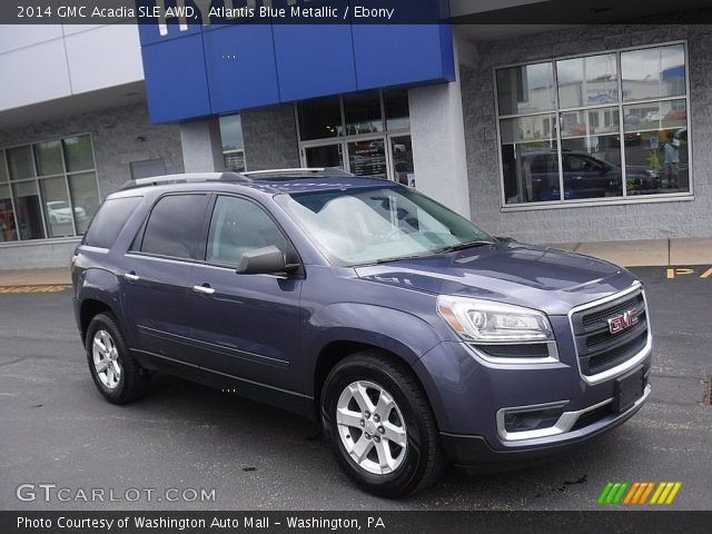 2014 GMC Acadia SLE AWD in Atlantis Blue Metallic