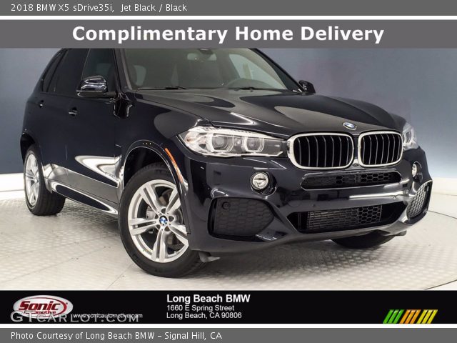 2018 BMW X5 sDrive35i in Jet Black