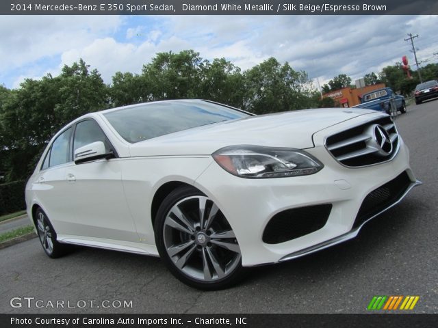 2014 Mercedes-Benz E 350 Sport Sedan in Diamond White Metallic