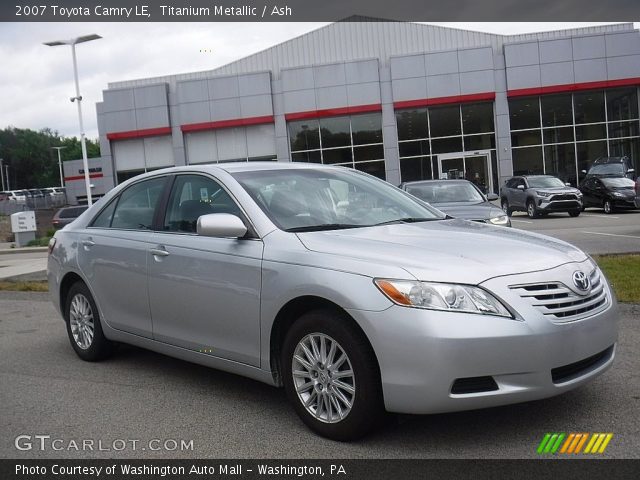 2007 Toyota Camry LE in Titanium Metallic