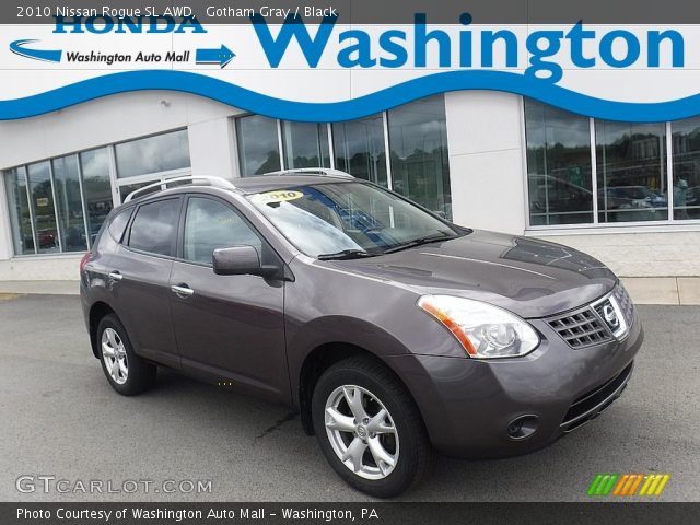 2010 Nissan Rogue SL AWD in Gotham Gray
