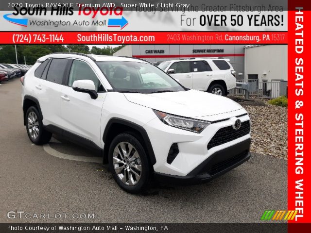 2020 Toyota RAV4 XLE Premium AWD in Super White