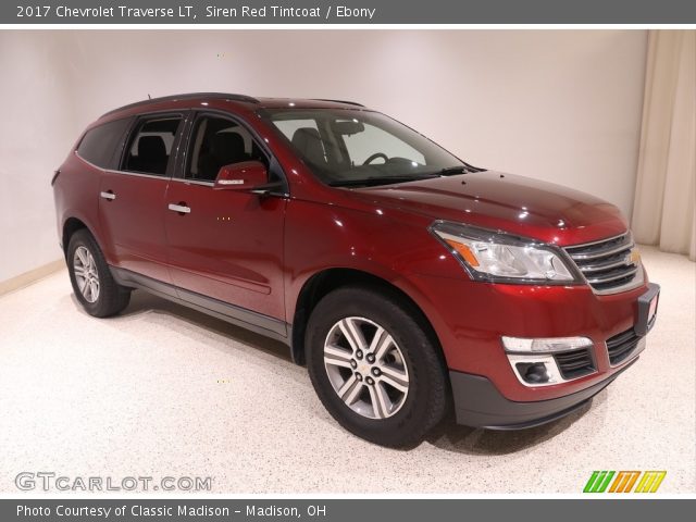 2017 Chevrolet Traverse LT in Siren Red Tintcoat