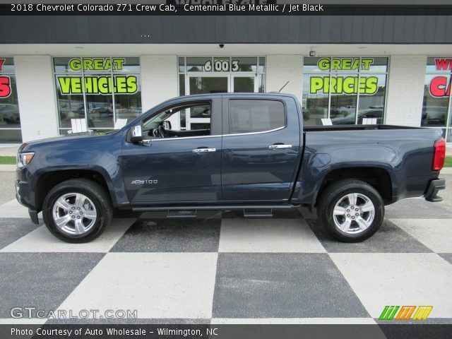 2018 Chevrolet Colorado Z71 Crew Cab in Centennial Blue Metallic