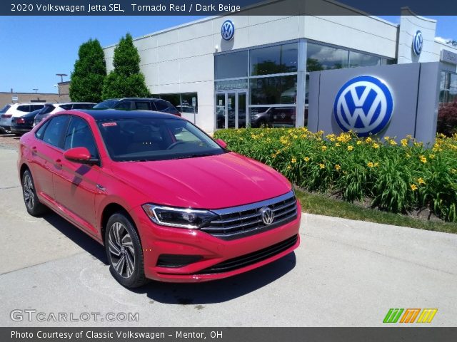 2020 Volkswagen Jetta SEL in Tornado Red