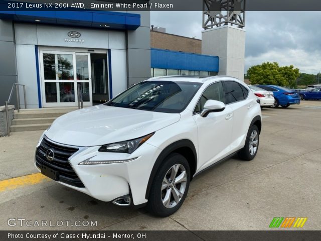 2017 Lexus NX 200t AWD in Eminent White Pearl