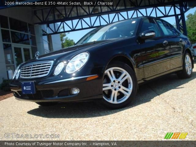 2006 Mercedes-Benz E 350 4Matic Sedan in Black