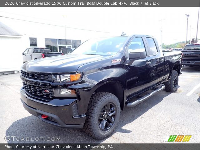 2020 Chevrolet Silverado 1500 Custom Trail Boss Double Cab 4x4 in Black
