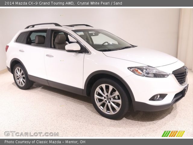 2014 Mazda CX-9 Grand Touring AWD in Crystal White Pearl