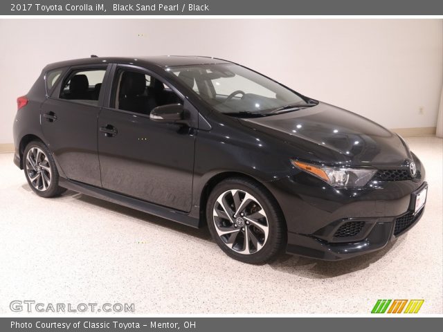 2017 Toyota Corolla iM  in Black Sand Pearl