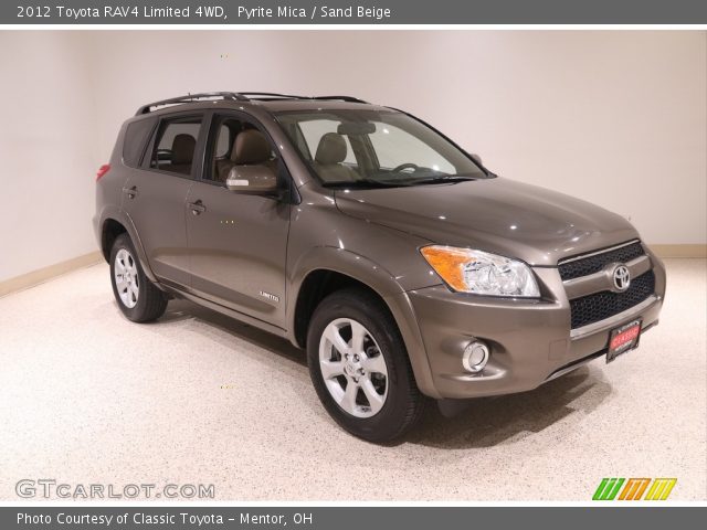 2012 Toyota RAV4 Limited 4WD in Pyrite Mica