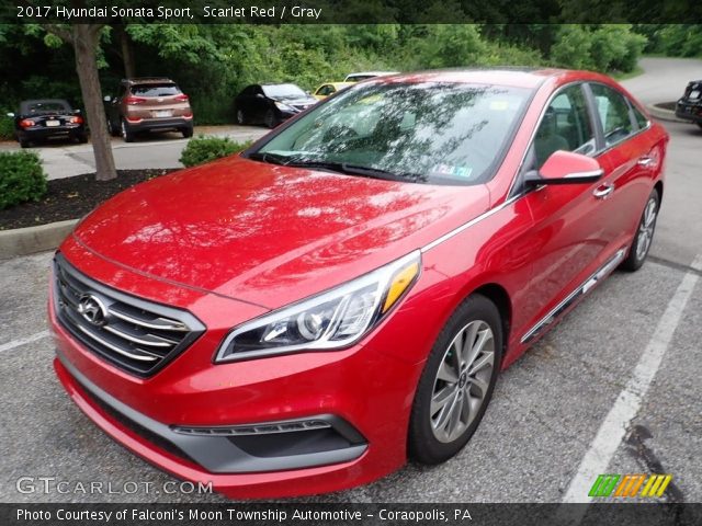 2017 Hyundai Sonata Sport in Scarlet Red