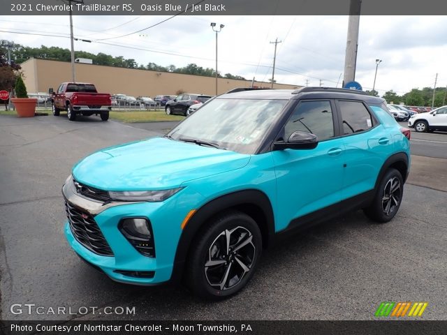 2021 Chevrolet TrailBlazer RS in Oasis Blue
