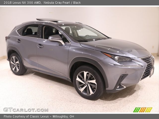 2018 Lexus NX 300 AWD in Nebula Gray Pearl