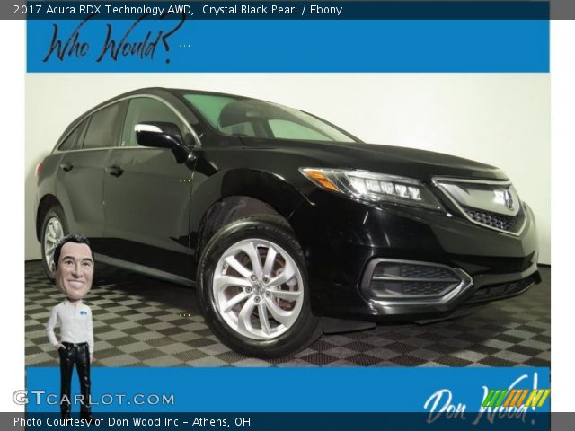 2017 Acura RDX Technology AWD in Crystal Black Pearl