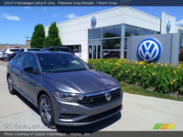 2020 Volkswagen Jetta R-Line in Platinum Gray Metallic