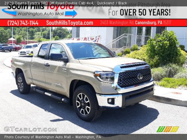 2020 Toyota Tundra TRD Off Road Double Cab 4x4 in Quicksand