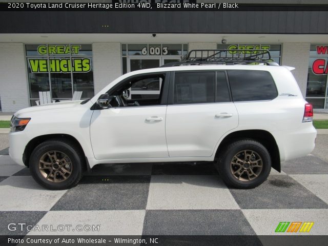 2020 Toyota Land Cruiser Heritage Edition 4WD in Blizzard White Pearl