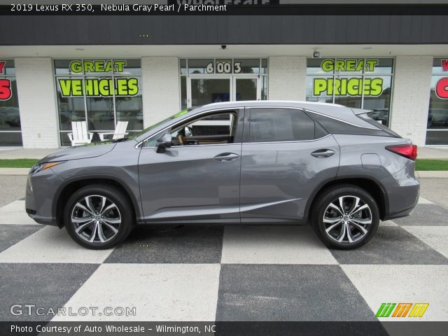 2019 Lexus RX 350 in Nebula Gray Pearl