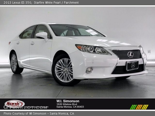 2013 Lexus ES 350 in Starfire White Pearl