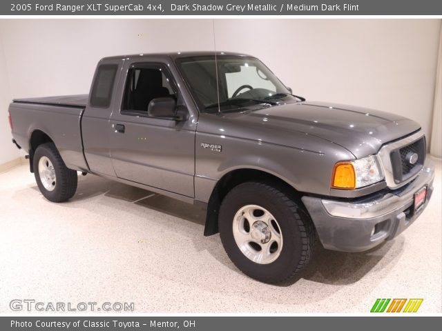 2005 Ford Ranger XLT SuperCab 4x4 in Dark Shadow Grey Metallic