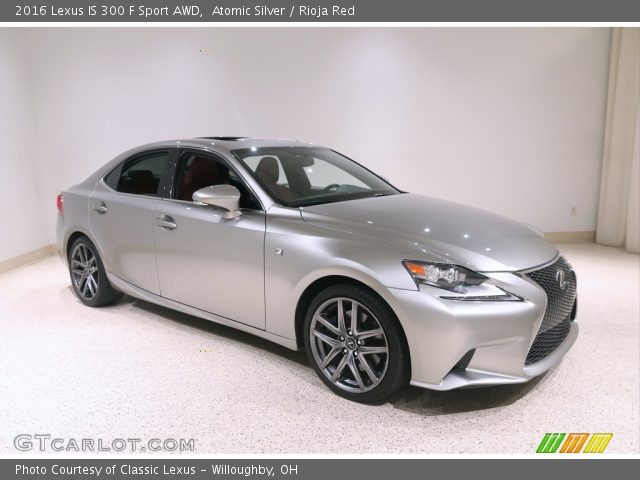 2016 Lexus IS 300 F Sport AWD in Atomic Silver