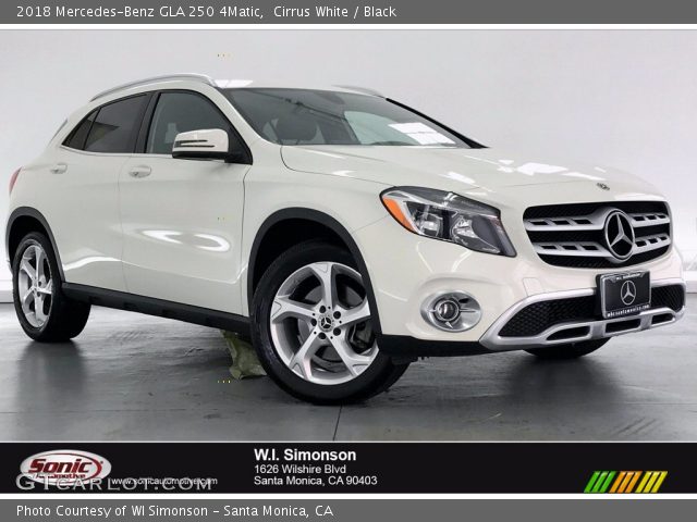 2018 Mercedes-Benz GLA 250 4Matic in Cirrus White