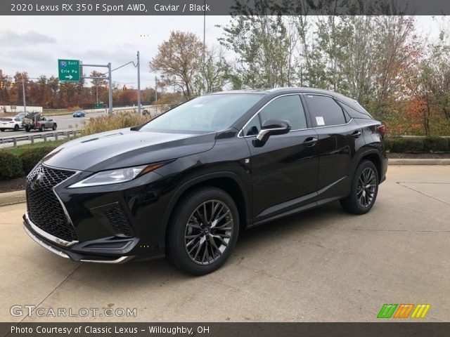 2020 Lexus RX 350 F Sport AWD in Caviar