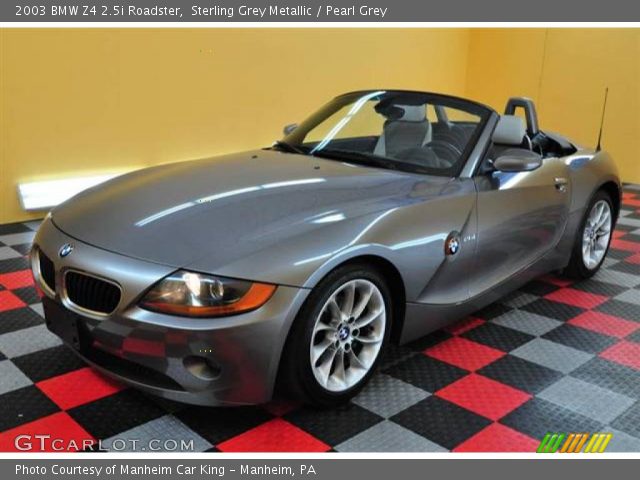 2003 BMW Z4 2.5i Roadster in Sterling Grey Metallic