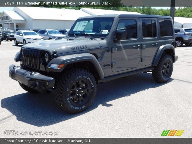 2020 Jeep Wrangler Unlimited Willys 4x4 in Sting-Gray