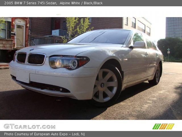 2005 BMW 7 Series 745i Sedan in Alpine White