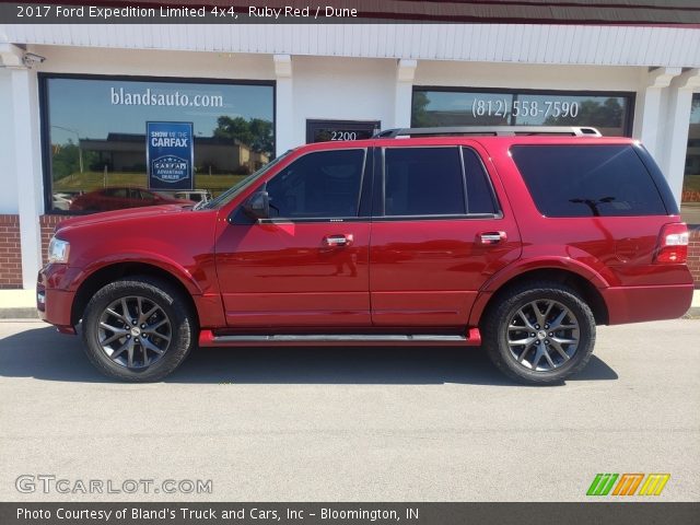 2017 Ford Expedition Limited 4x4 in Ruby Red