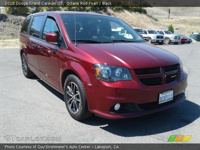 2018 Dodge Grand Caravan GT in Octane Red Pearl