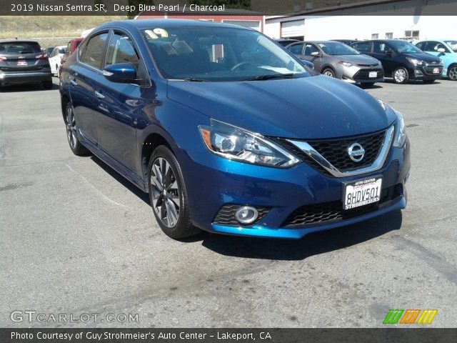 2019 Nissan Sentra SR in Deep Blue Pearl